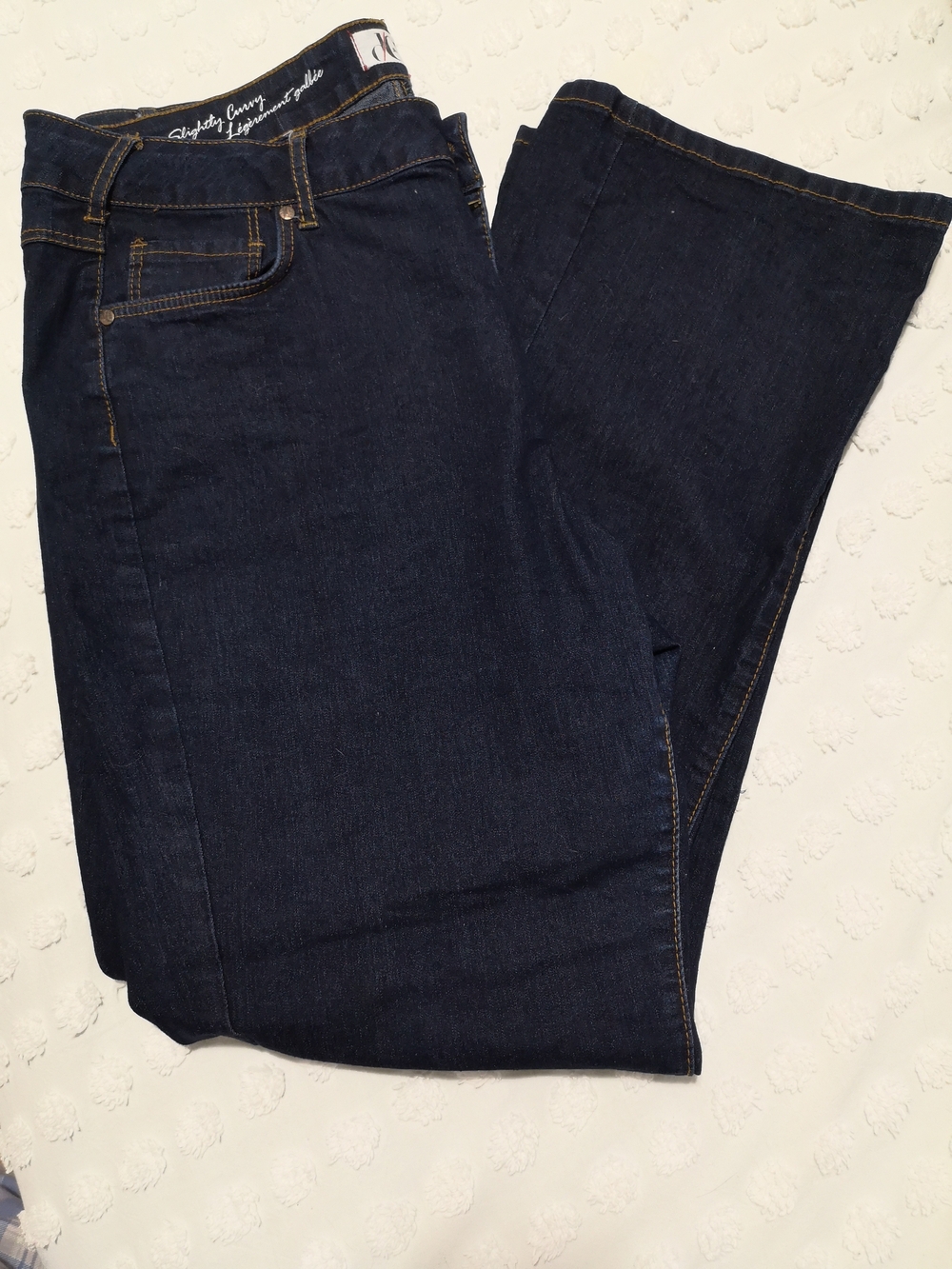 DC Jeans Size 20 Slightly Curvy Dark Wash Denim Jeans